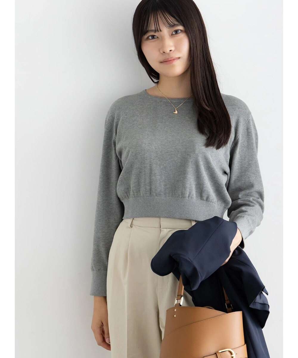 Te chichi コンパクトクルーネックニット【AOYAMA FASHION ASSOCIATION × Te chichi】 