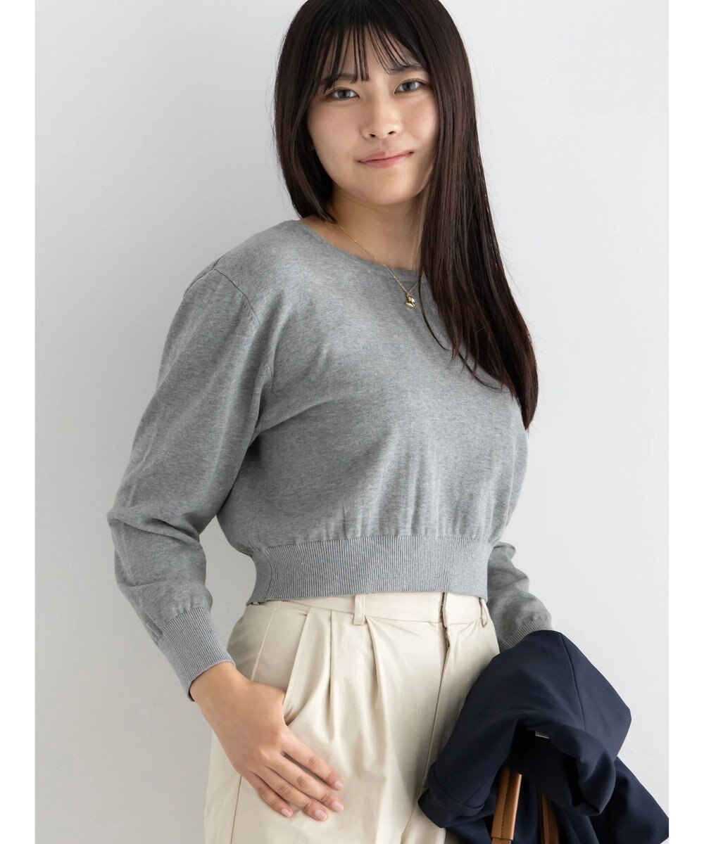 Te chichi コンパクトクルーネックニット【AOYAMA FASHION ASSOCIATION × Te chichi】 