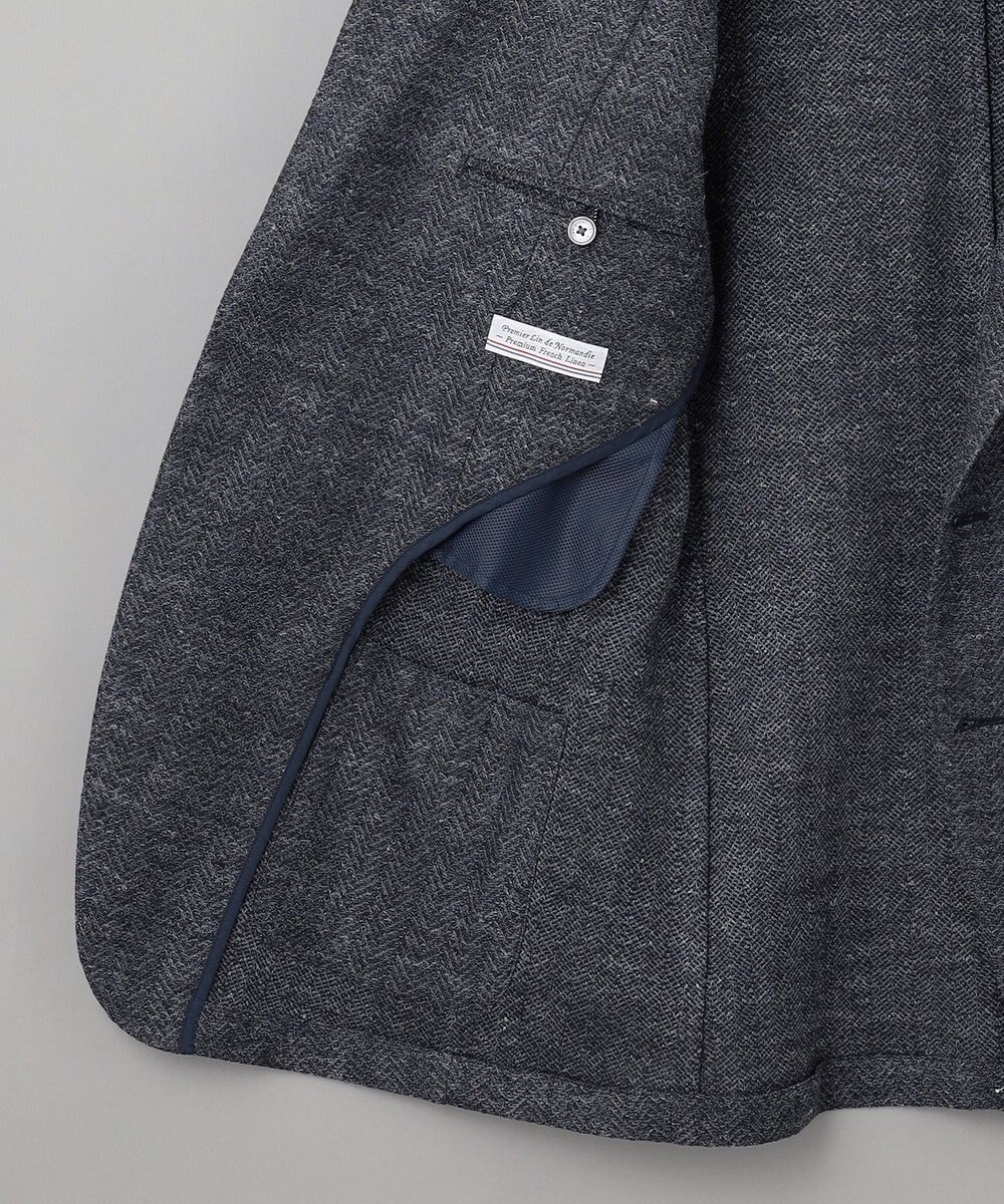 GOTAIRIKU 【宮田毛織】リネンジャージー カーディガンジャケット 