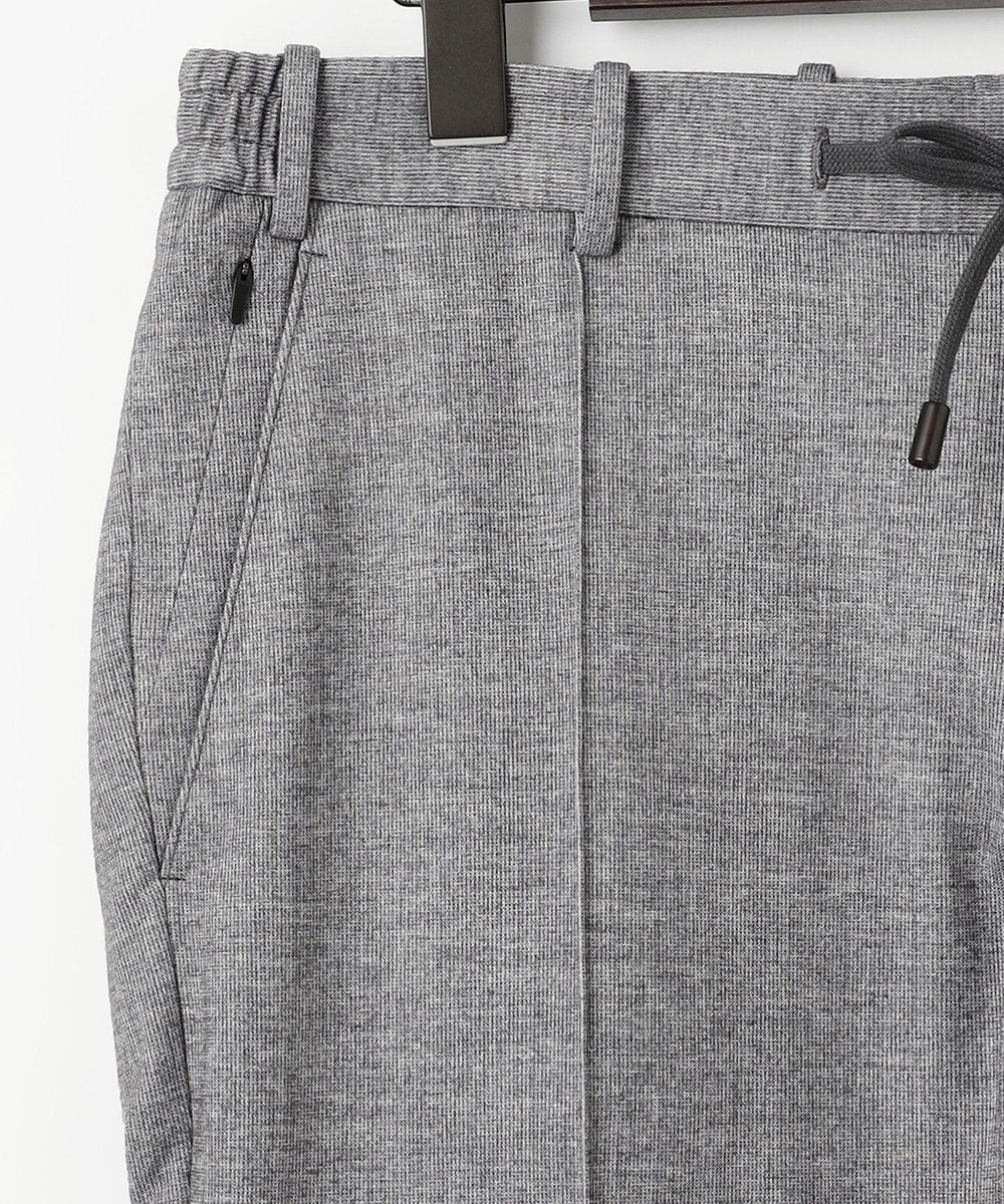 JOSEPH ABBOUD 【ウエストも伸びる！/ストレッチ/弱撥水】フランネルジャージ コンフォートパンツ 