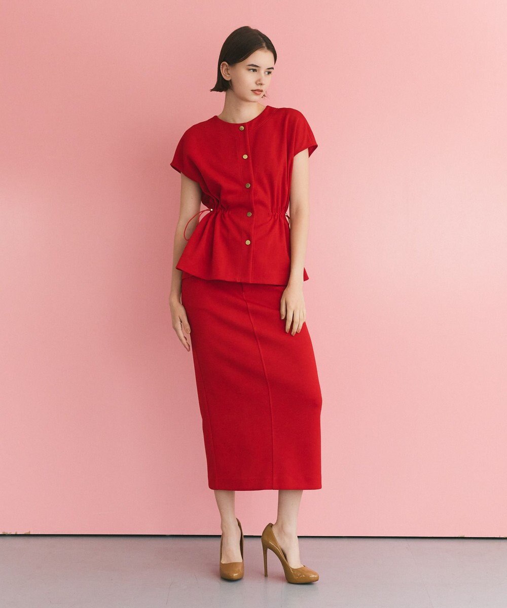 GRACE CONTINENTAL トリアセペンシルラインスカート 