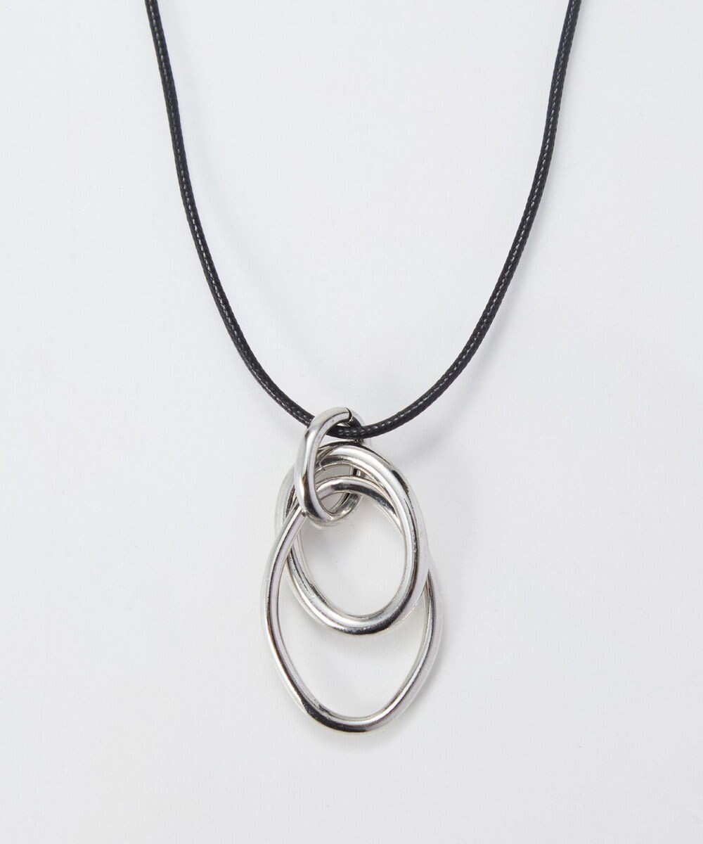 Phoebe 【限定セット】アーバンクロストップコードネックレス×ワンタッチワイドフープミニピアス 