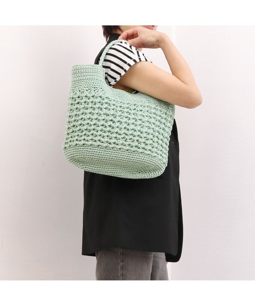 UNBILLION カシュカシュ cachecache / 柄編みベーシックトート 