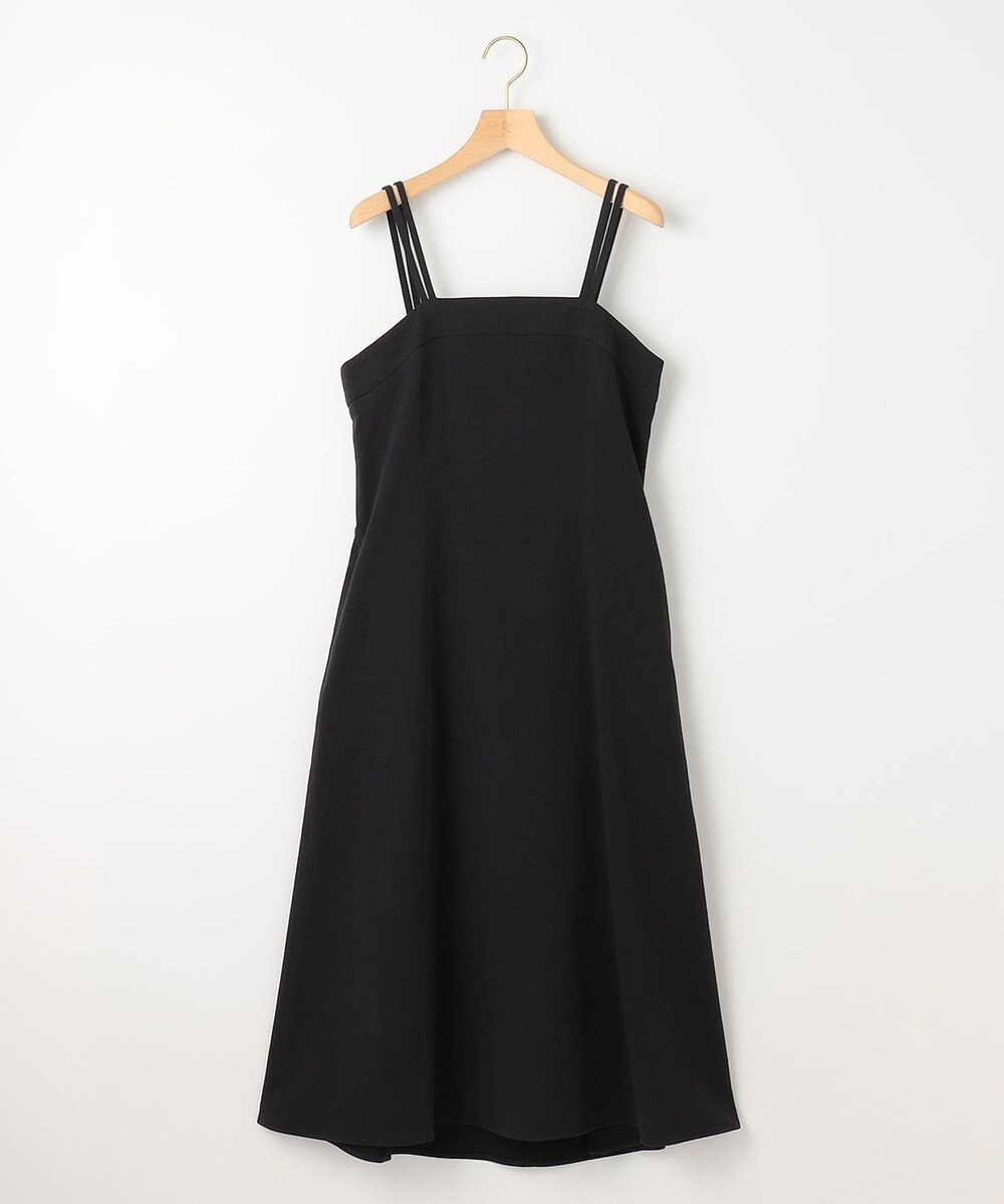 組曲 【肩ひも調整可】ドビーピケ キャミワンピース 