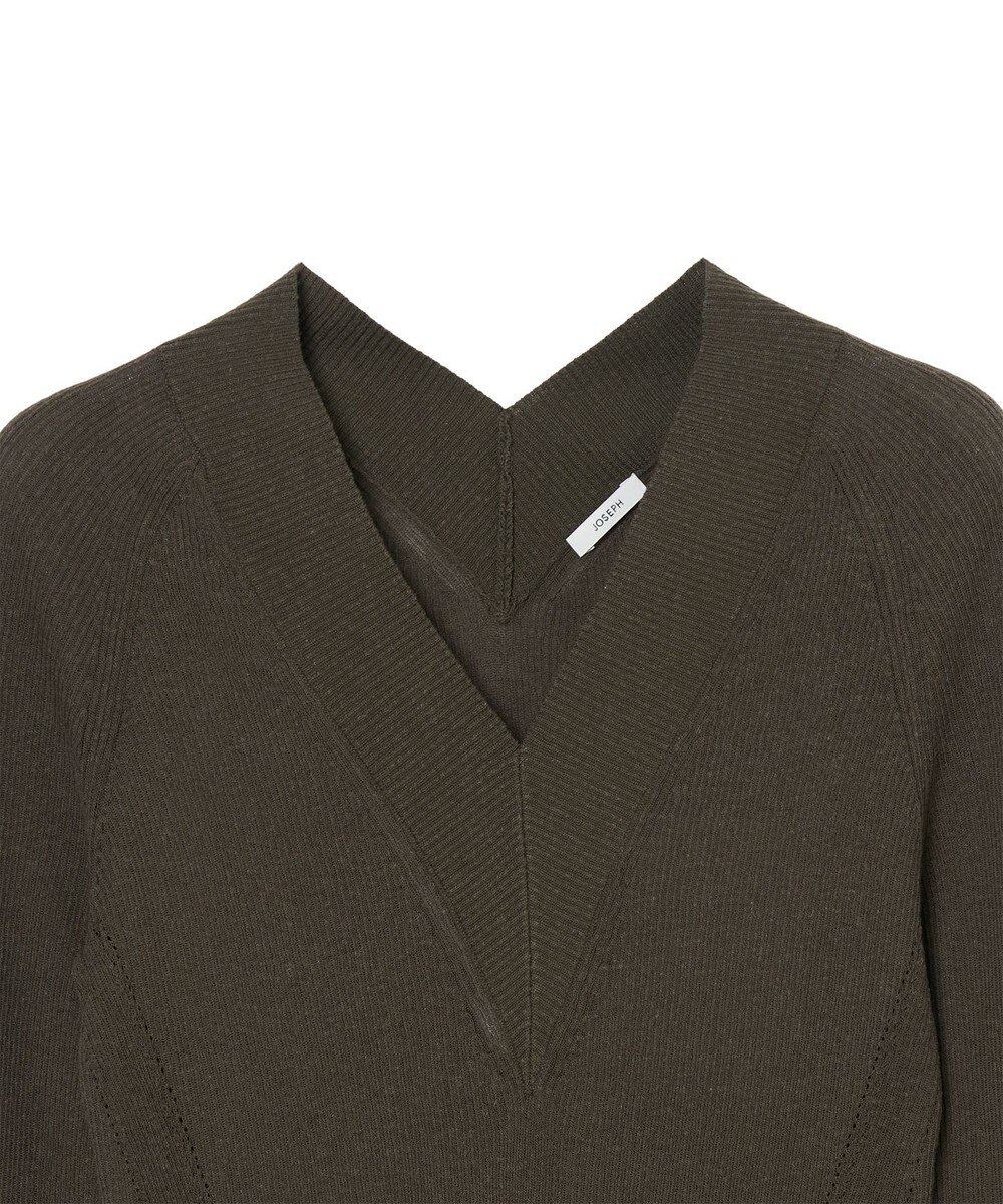 JOSEPH シアークレープ　ロングスリーブニット 