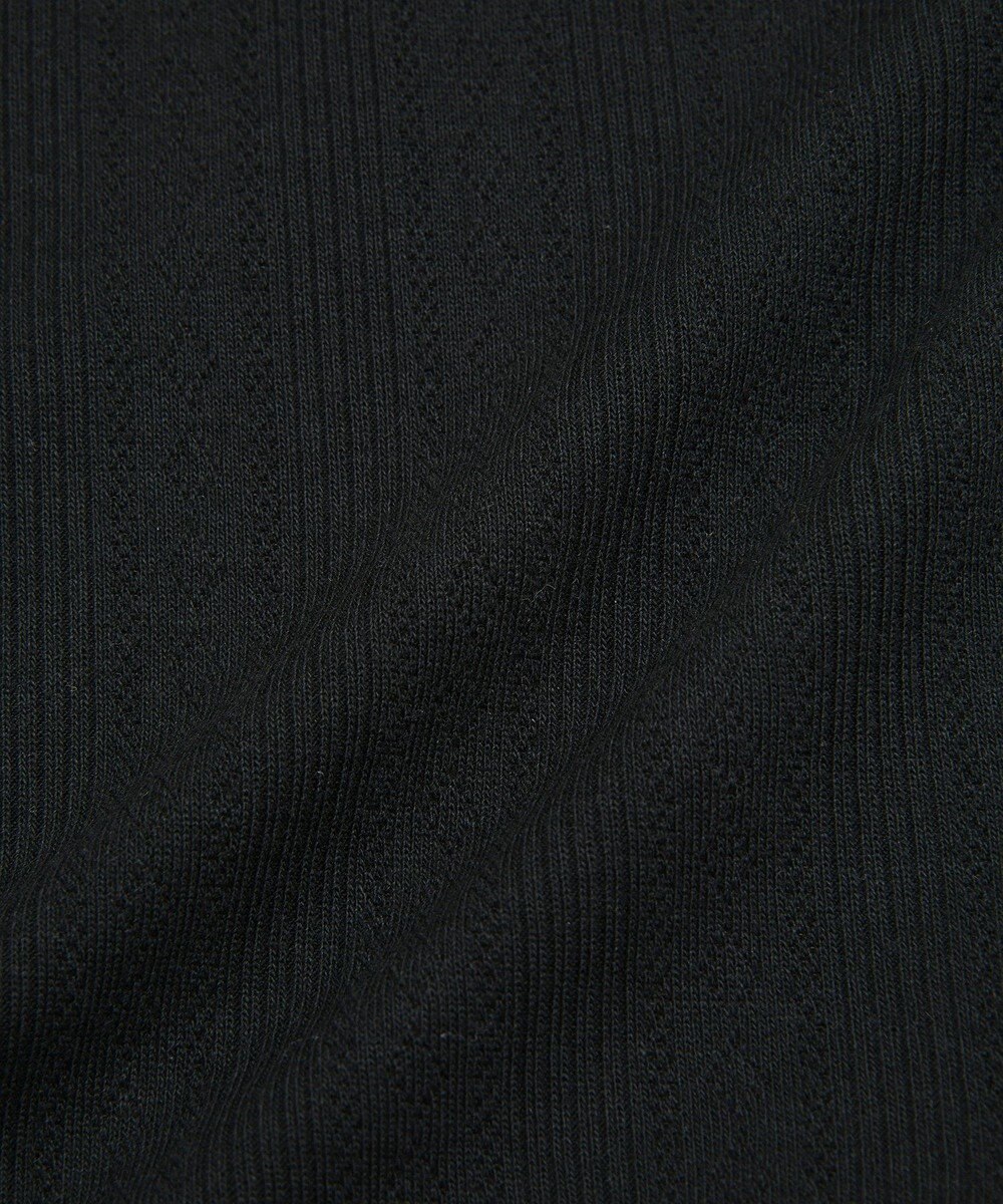 earth music&ecology ダブルストラップパターンメッシュキャミソール 