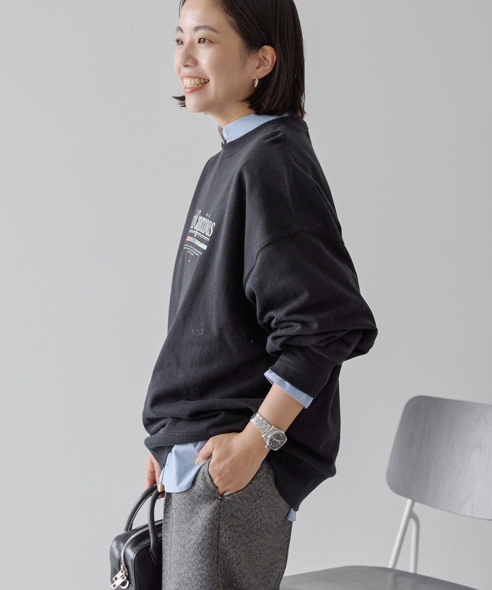 AMERICAN HOLIC 90sカラーロゴ裏毛プルオーバー 