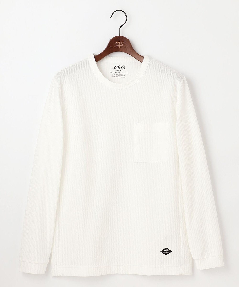 JOSEPH ABBOUD MOUNTAIN 【MADE IN JAPAN】ダイヤモンドワッフル 長袖 アウトドア Tシャツ 