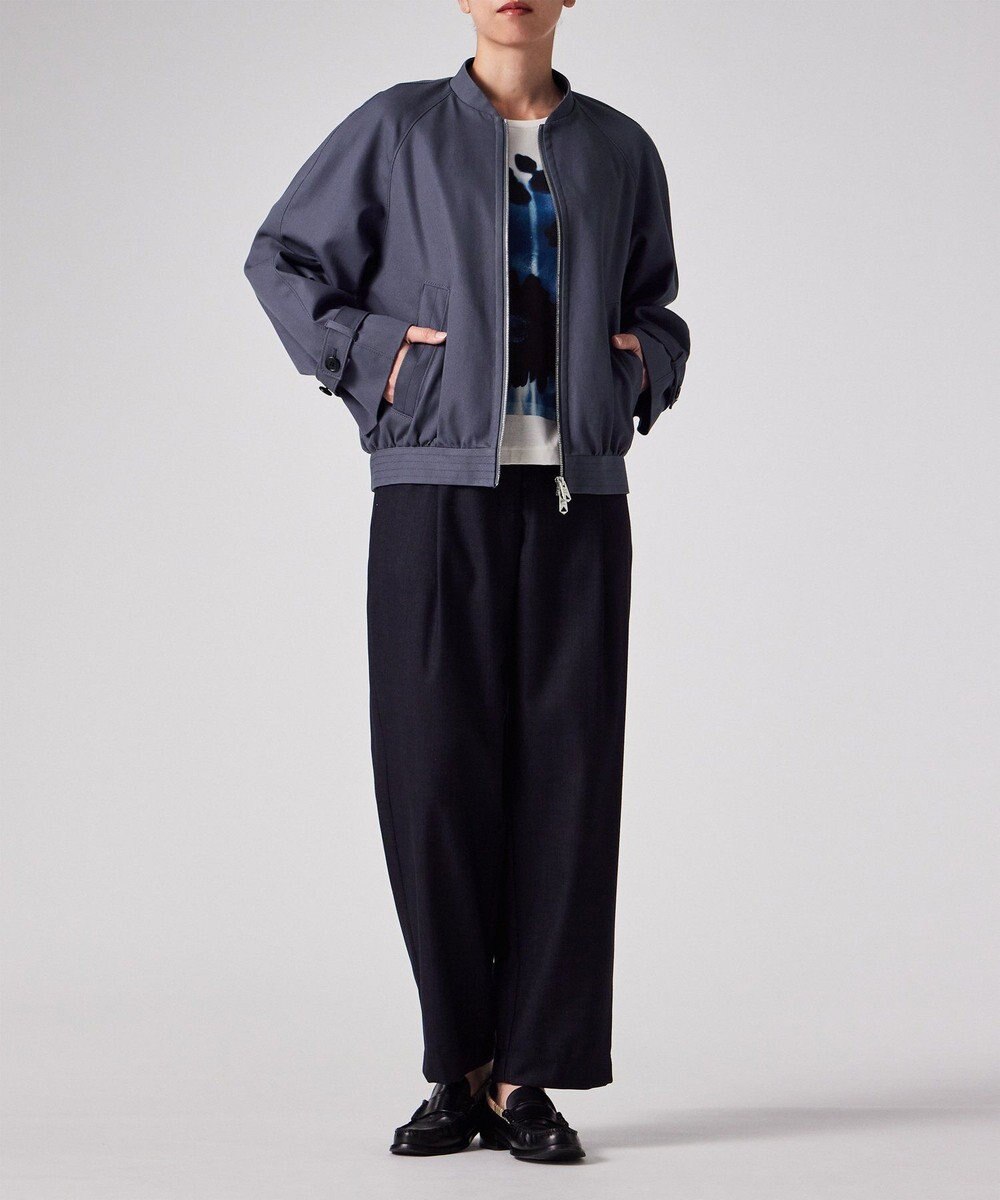 Paul Smith  ウールライク ドレープ ワイドブルゾン 