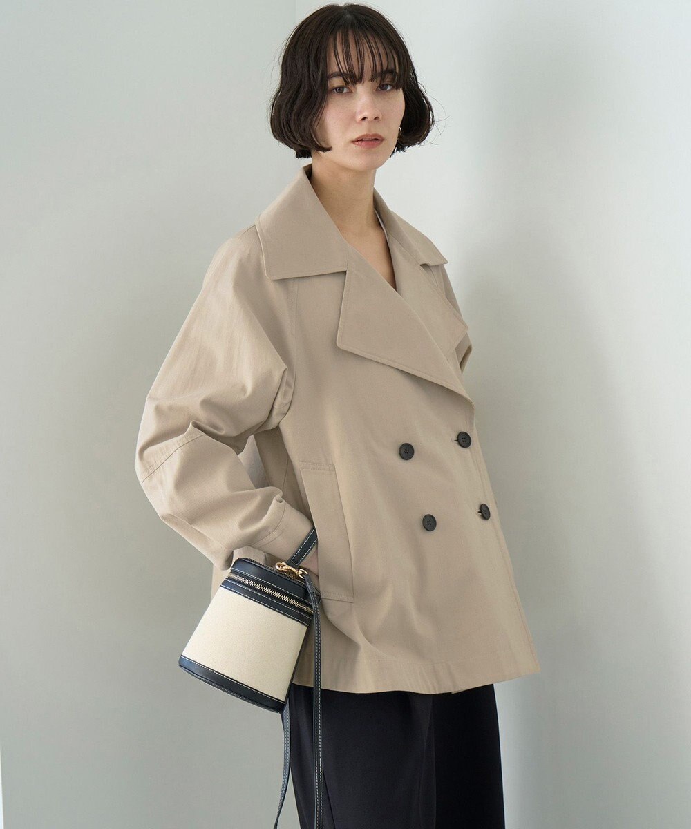 UNFILO ショートトレンチコート 