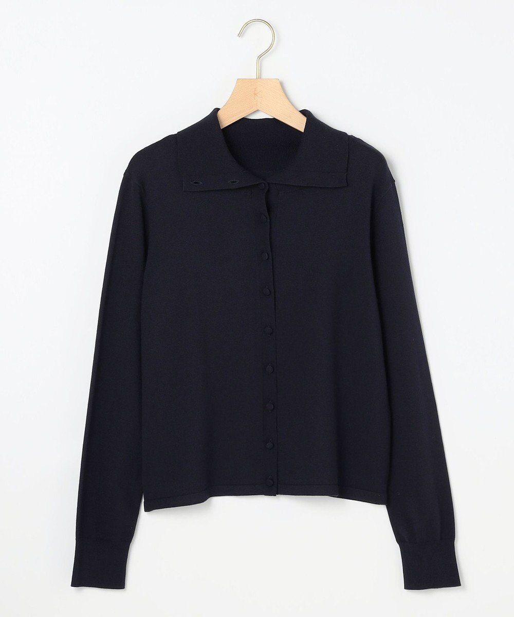 組曲 【前後着用可 / 加藤ローサさん着用】スムースストレッチタートル ニット 