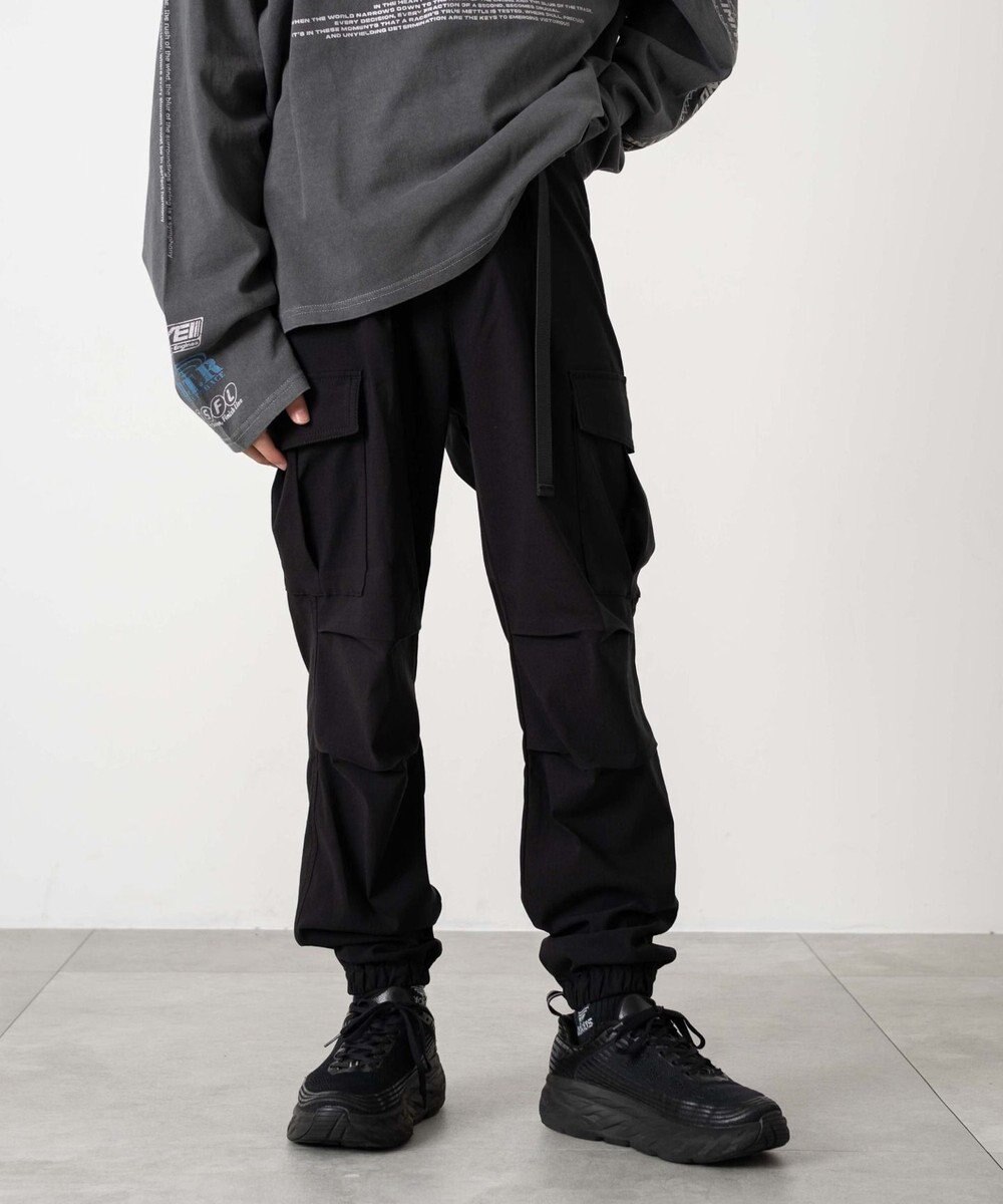 WEGO 【KIDS/ユニセックス着用ITEM】ストレッチトカーゴジョガーパンツ（JUNIOR） 
