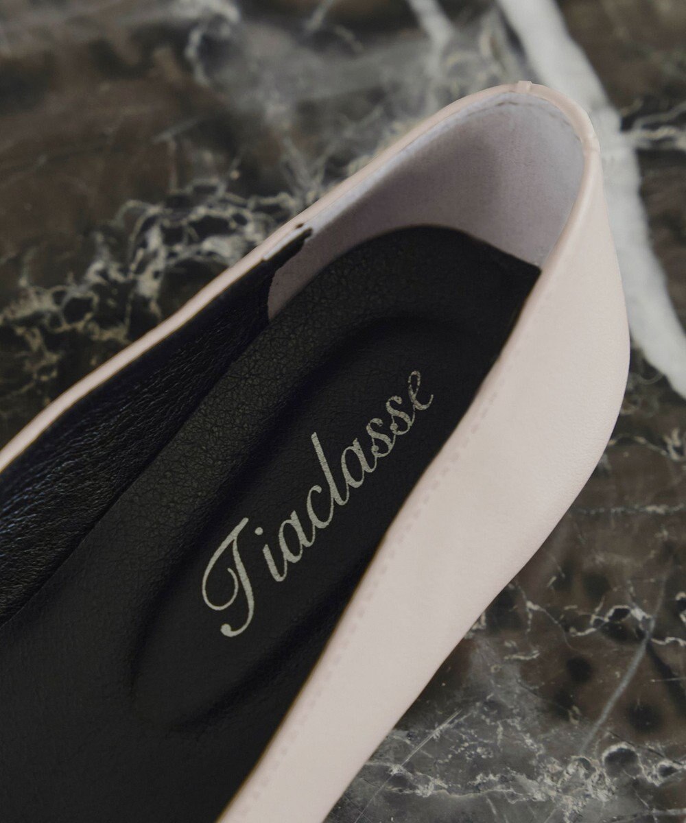 Tiaclasse 【安田美沙子さん/小倉優子さん着用】捻りデザインパンプス 