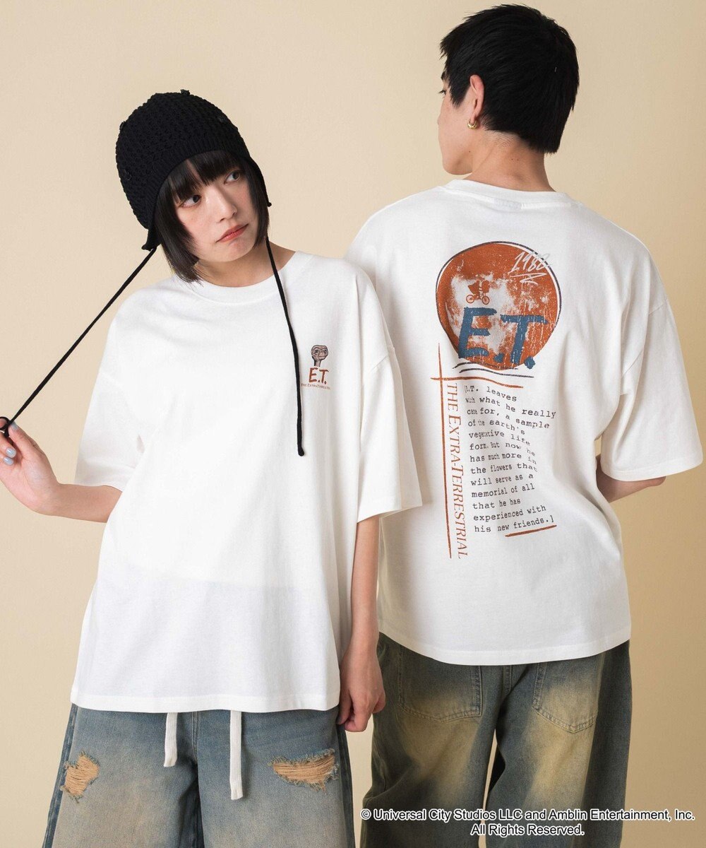 WEGO 【新柄追加/E.T/ユニセックス着用ITEM/SMLサイズ展開】E．T．グラフィックT（S） 