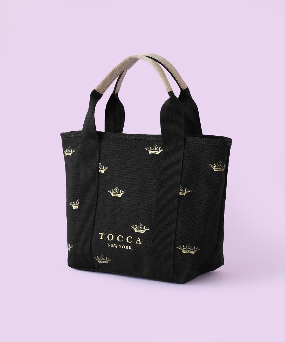 TOCCA CROWN DOTS CANVASTOTE トートバッグ 