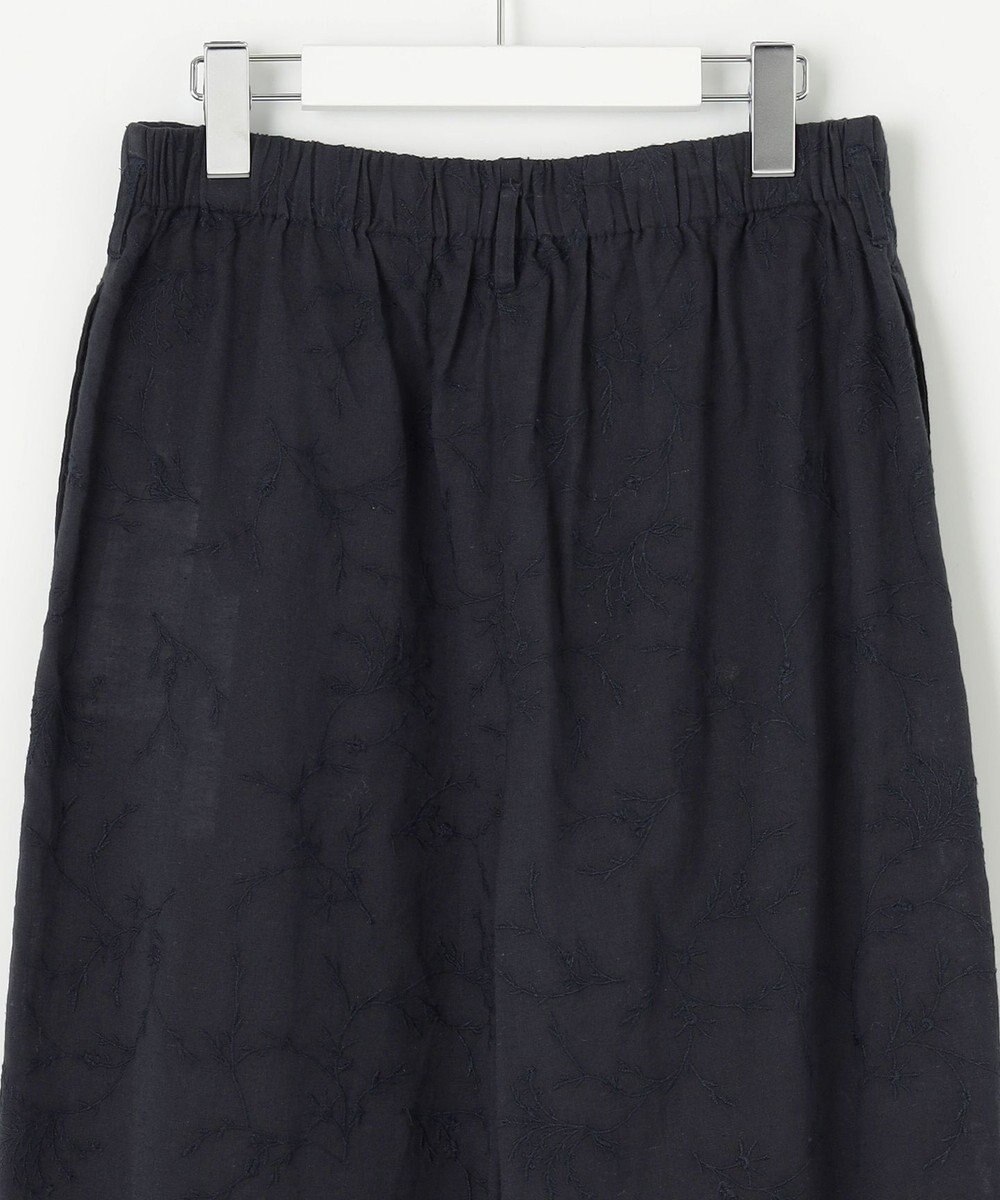 23区 【Indian Factory】フラワーエンブロイダリー ワイドパンツ 