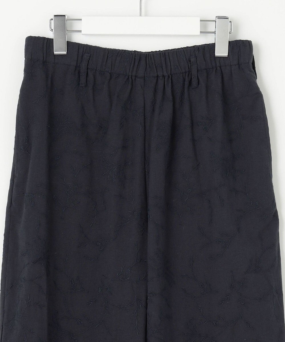 23区 【Indian Factory】フラワーエンブロイダリー ワイドパンツ 