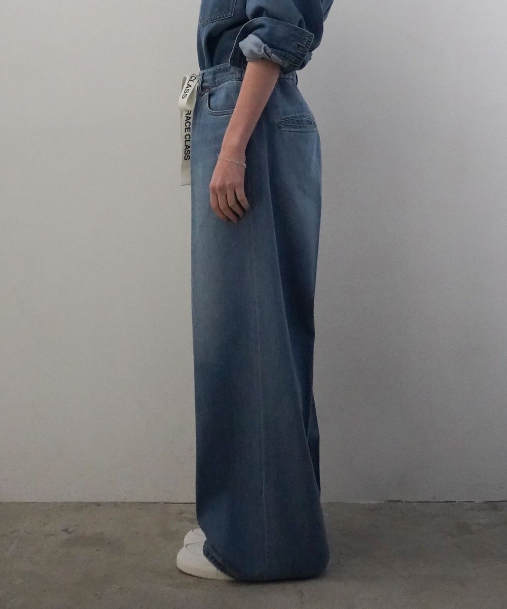 GRACE CONTINENTAL 10ozムラ糸デニムパンツ 
