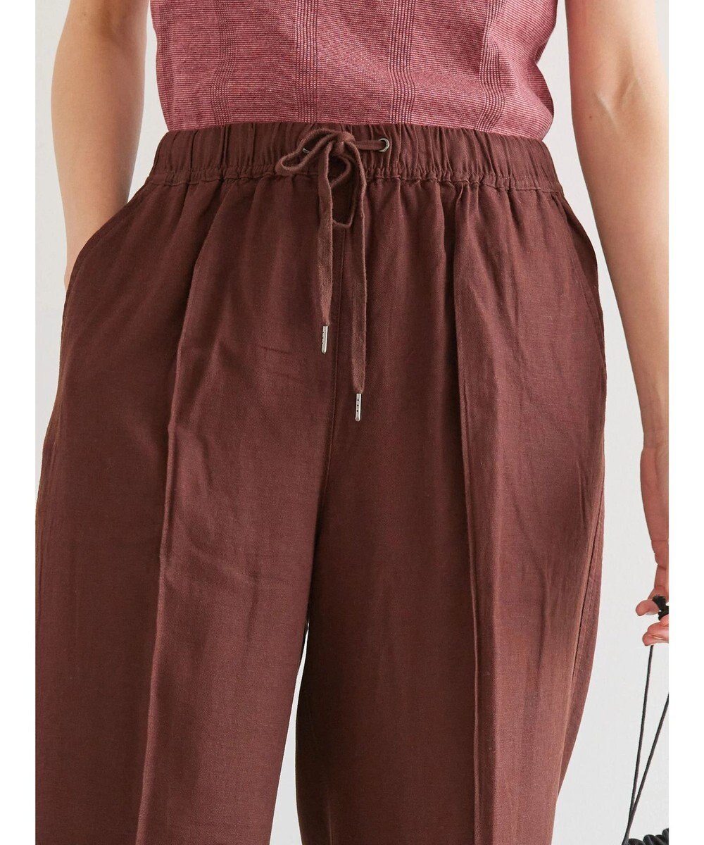 AMERICAN HOLIC リネンブレンドワイドイージーパンツ 