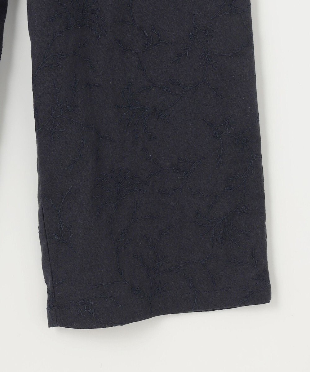 23区 【Indian Factory】フラワーエンブロイダリー ワイドパンツ 