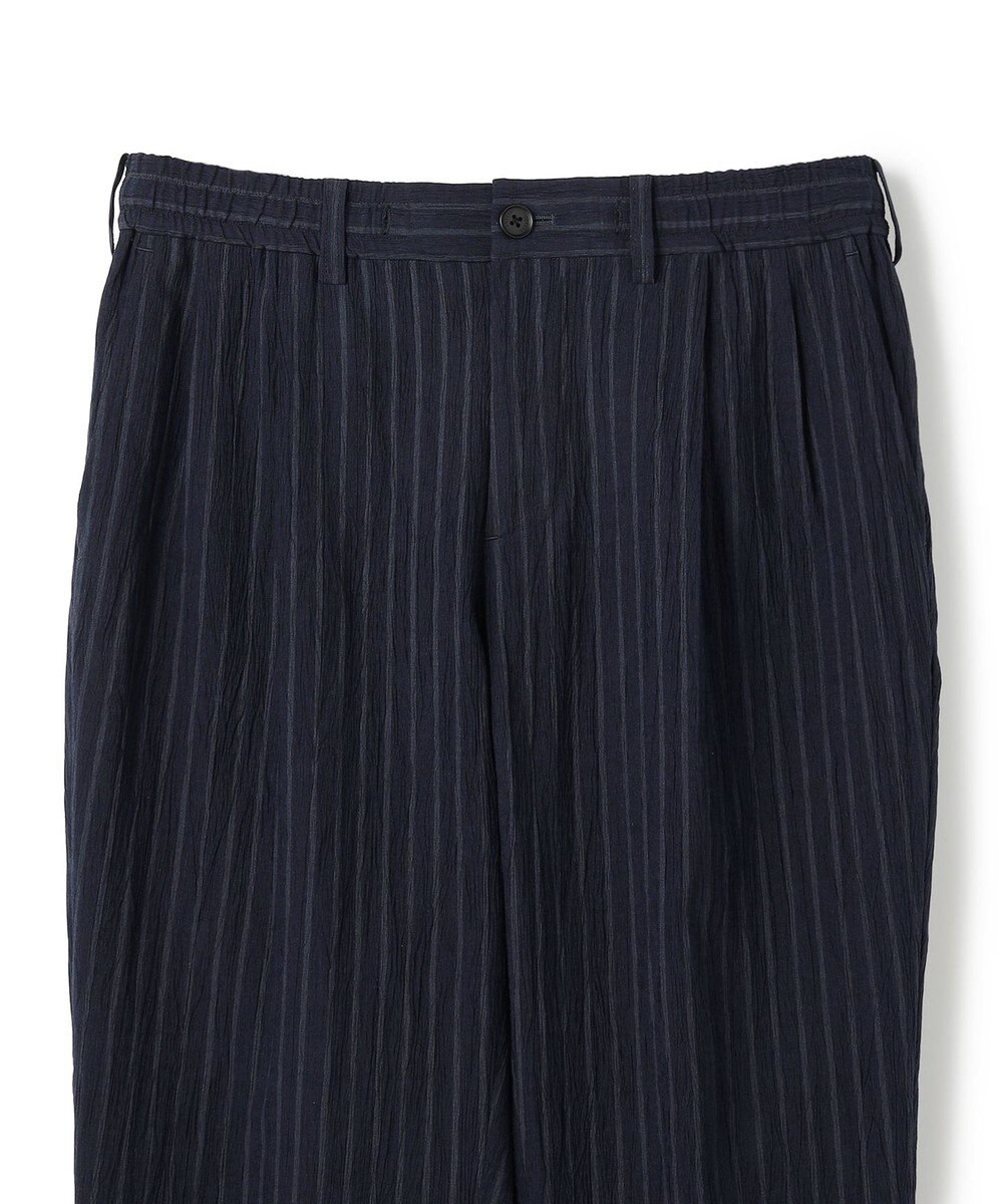 JOSEPH HOMME 【新素材】エアリッジストレッチ ドロスト付タック入りテーパードパンツ / PEGG TUCK 