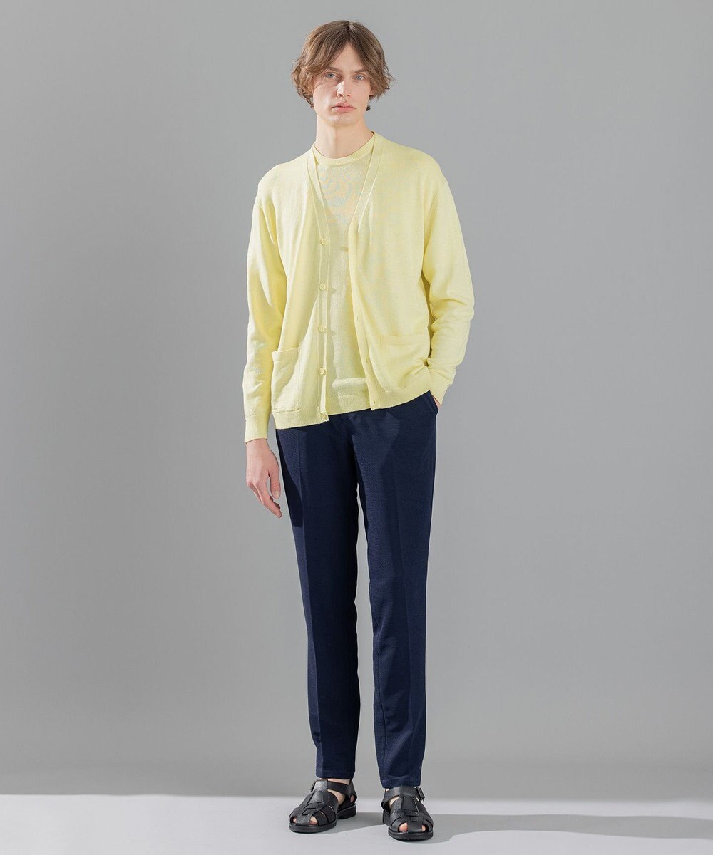 JOSEPH HOMME リネンナイロンプレーン　Ｖネックカーディガン 