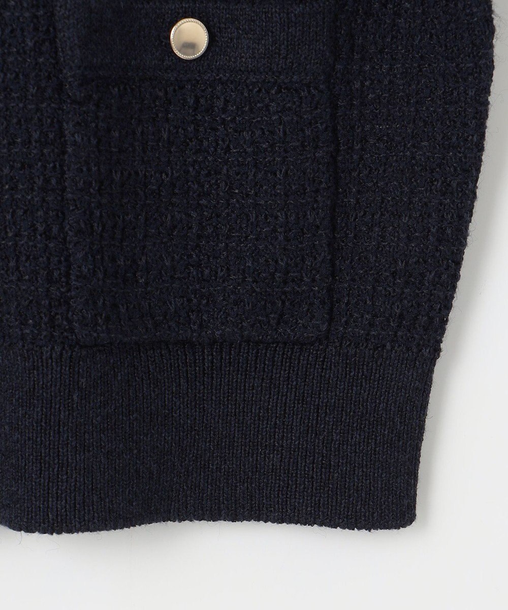 J.PRESS LADIES L 【洗える】DAILY TWEED ニット アウター 