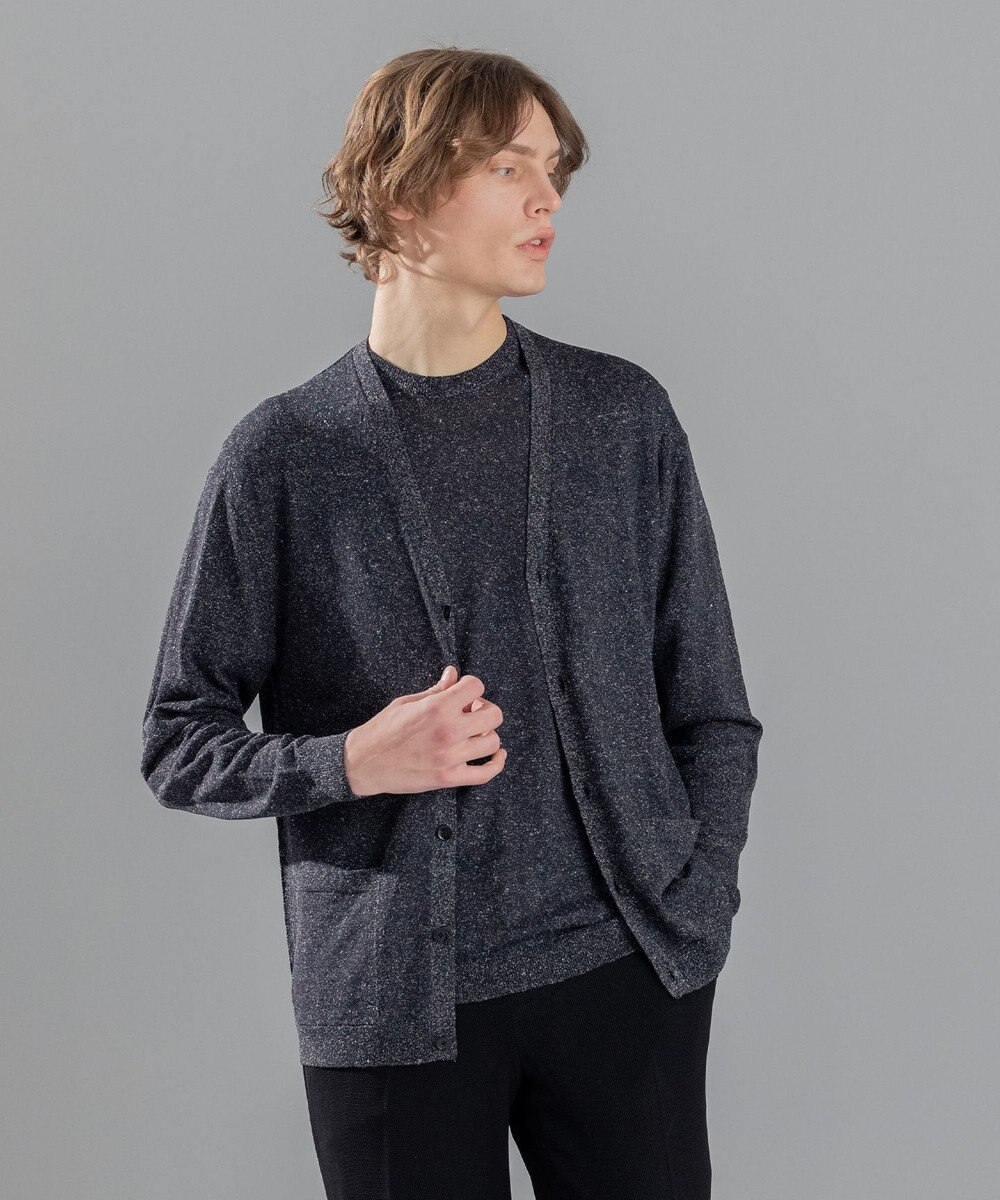 JOSEPH HOMME リネンナイロンプレーン　Ｖネックカーディガン 