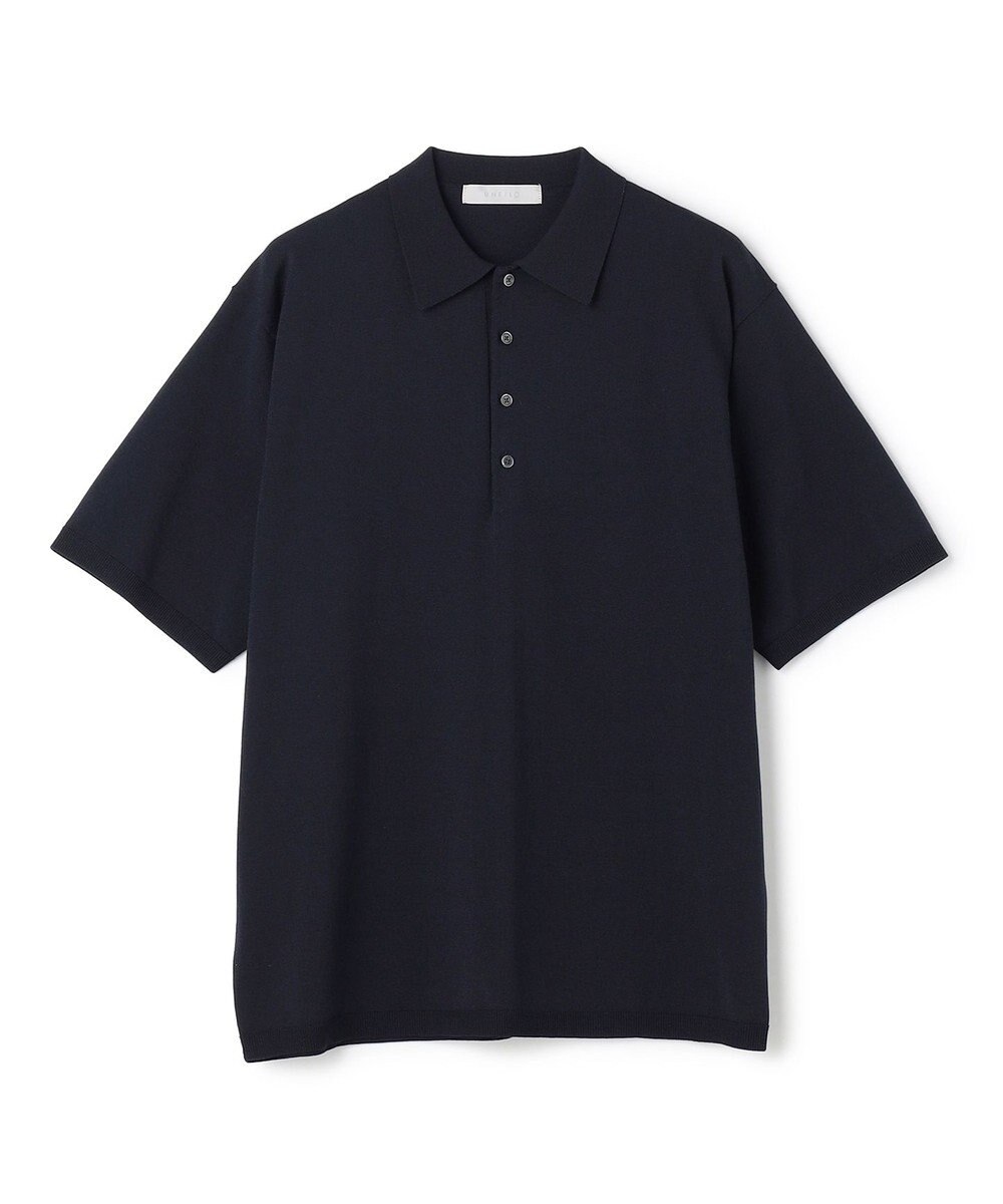 UNFILO MENS アラエルアンチピリングニット ポロ 