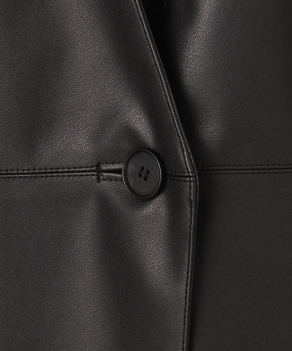 ICB フェイクレザー ベスト 