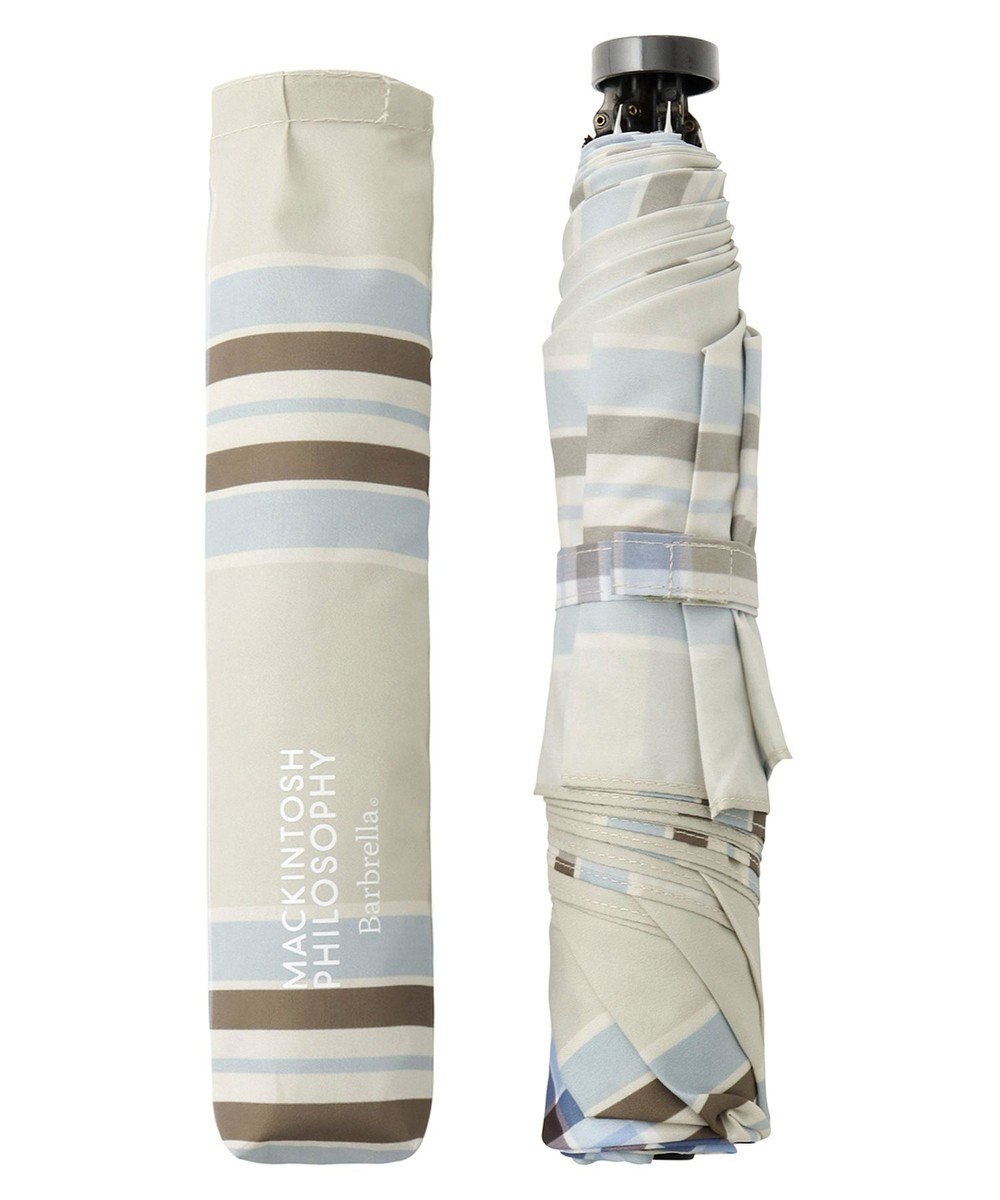 MOONBAT 【超軽量】マッキントッシュ フィロソフィー 折りたたみ傘 Barbrella チェック 55cm UV 