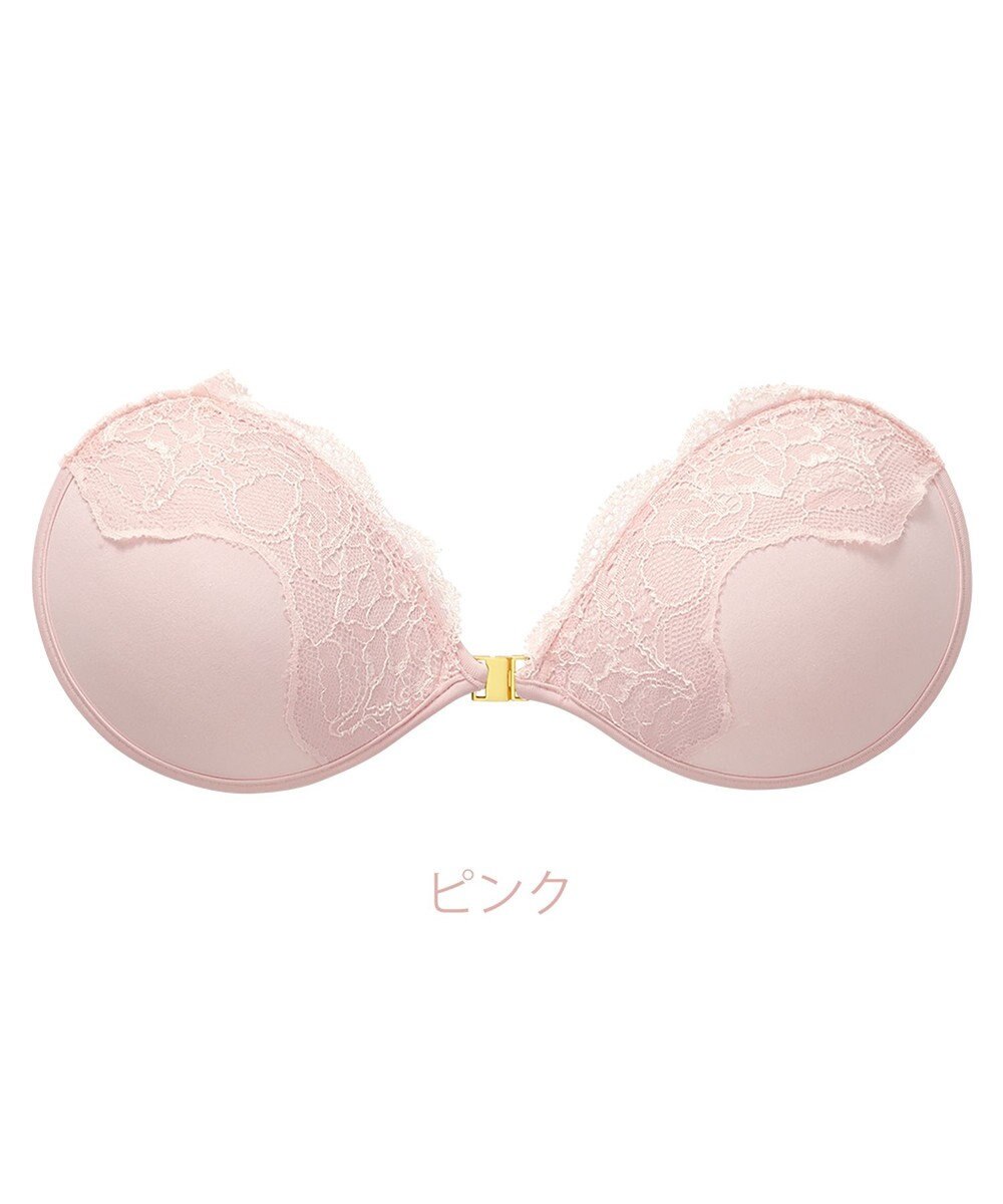 BRADELIS New York 【NuBra / ボリュームアップ】パテッドヌーブラ PD セリーネア 蒸れにくい バックレス コレクション デザインヌーブラ 正規品 