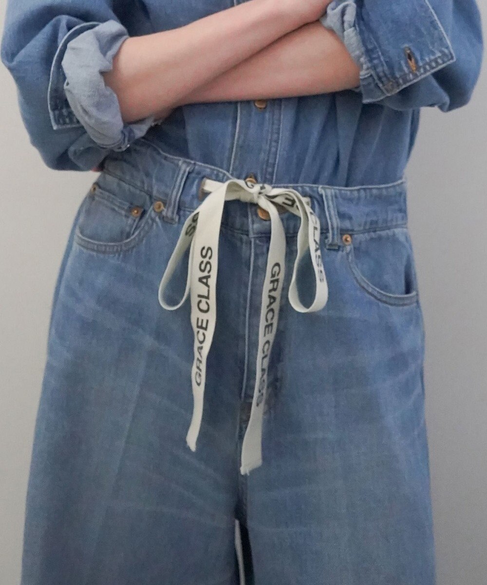 GRACE CONTINENTAL 10ozムラ糸デニムパンツ 