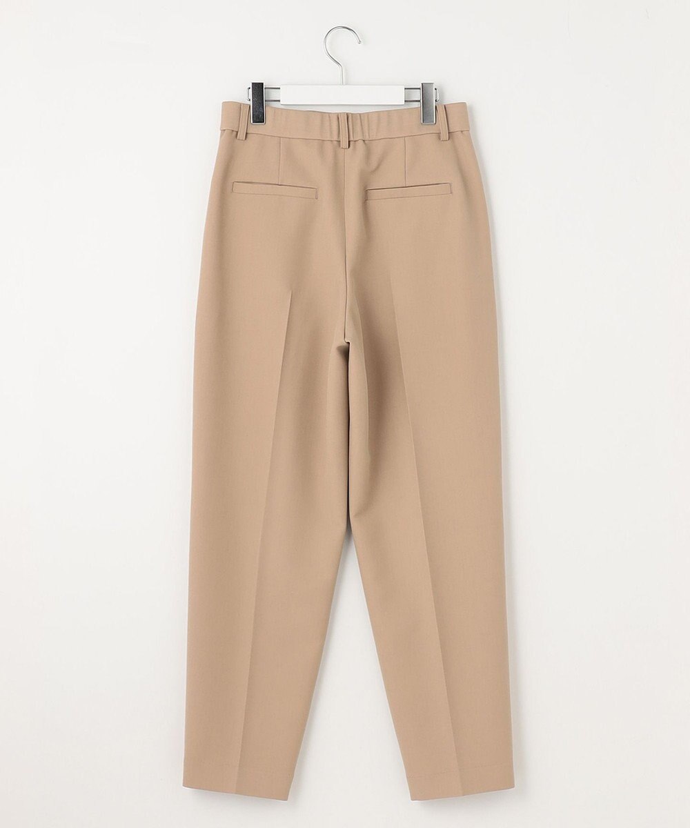 自由区 【洗える】オックスストレッチテーパード パンツ 