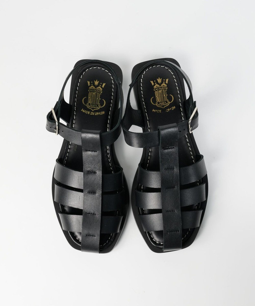 BONTRE 【BONTRE/ボントレ】ローヒールグルカサンダル/26109-VS 