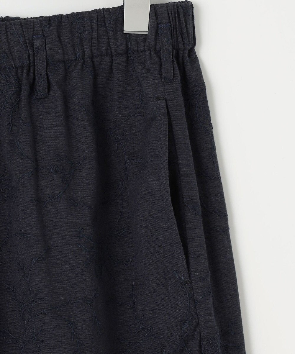 23区 【Indian Factory】フラワーエンブロイダリー ワイドパンツ 