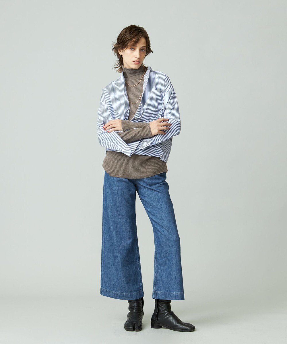 J.PRESS YORK STREET 【WOMEN】ソフトデニムパンツ 