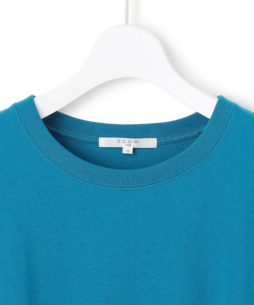 23区 L 【SLOW/一部店舗限定】MVSコットン チュニック シンプルTEE 