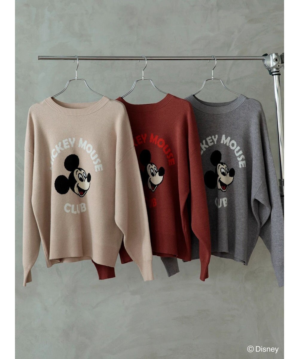Green Parks ミッキーマウス・クラブ／ジャガードニット 