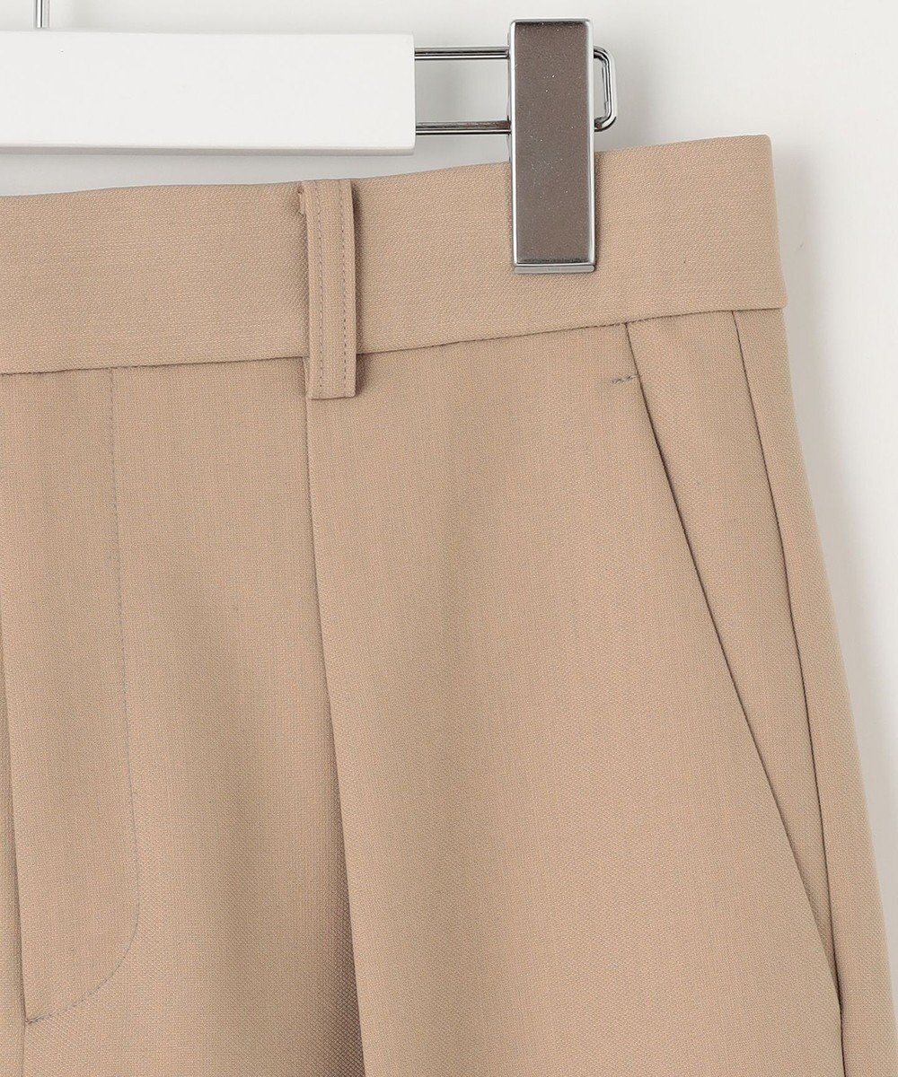 自由区 L 【洗える】オックスストレッチテーパード パンツ 