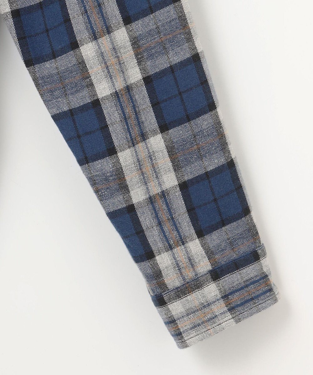 JOSEPH ABBOUD MOUNTAIN 【サスティナブル】オーガニックラフィーチェック シャツ 