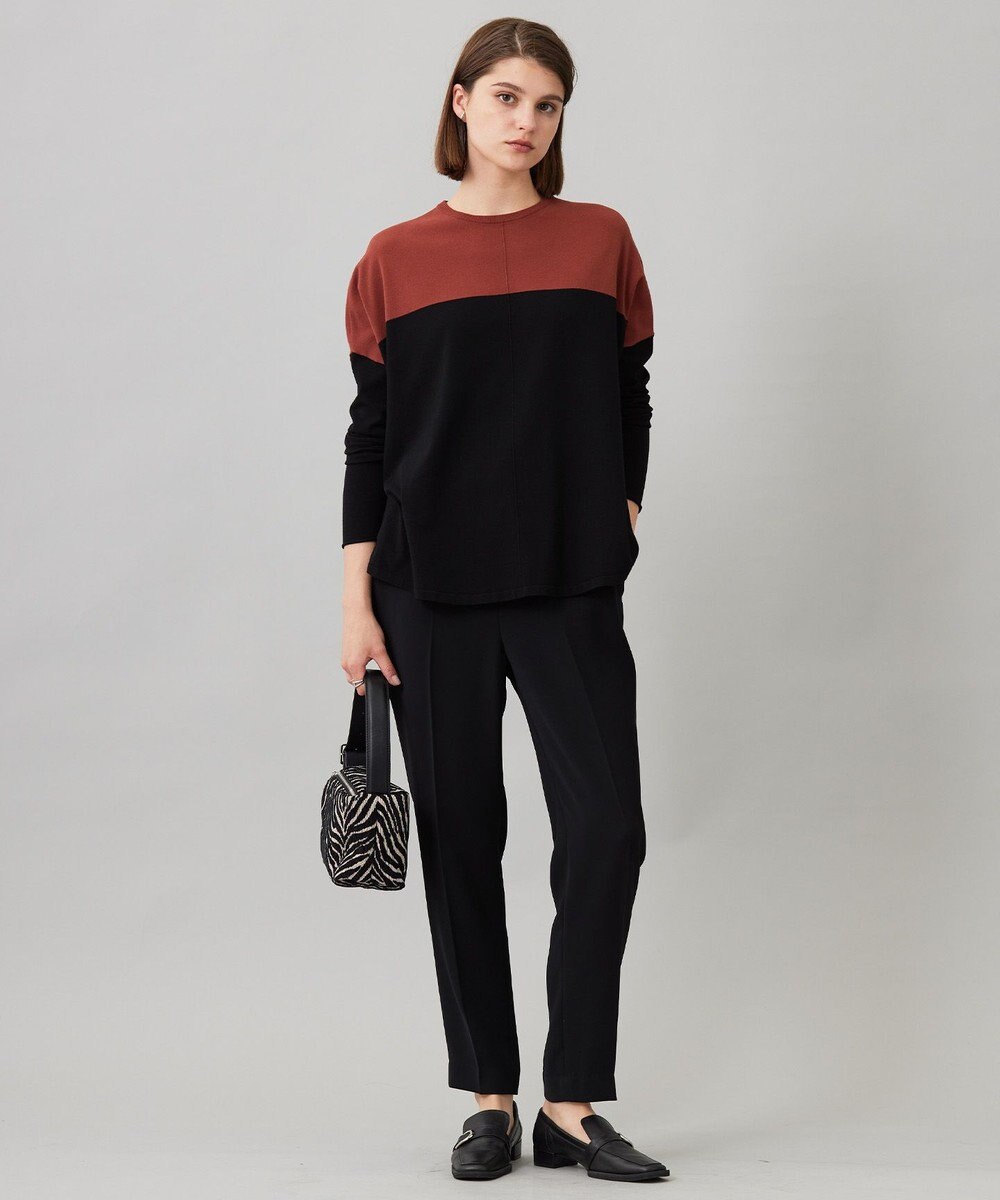 ICB 【洗える】ヴィスコースワイド プルオーバー 