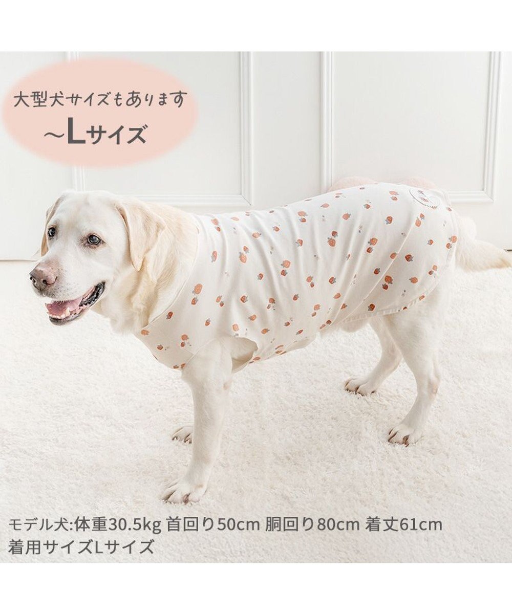 PET PARADISE ペットパラダイス はじめてのタンクトップ 《花苺柄》 中型犬 大型犬 