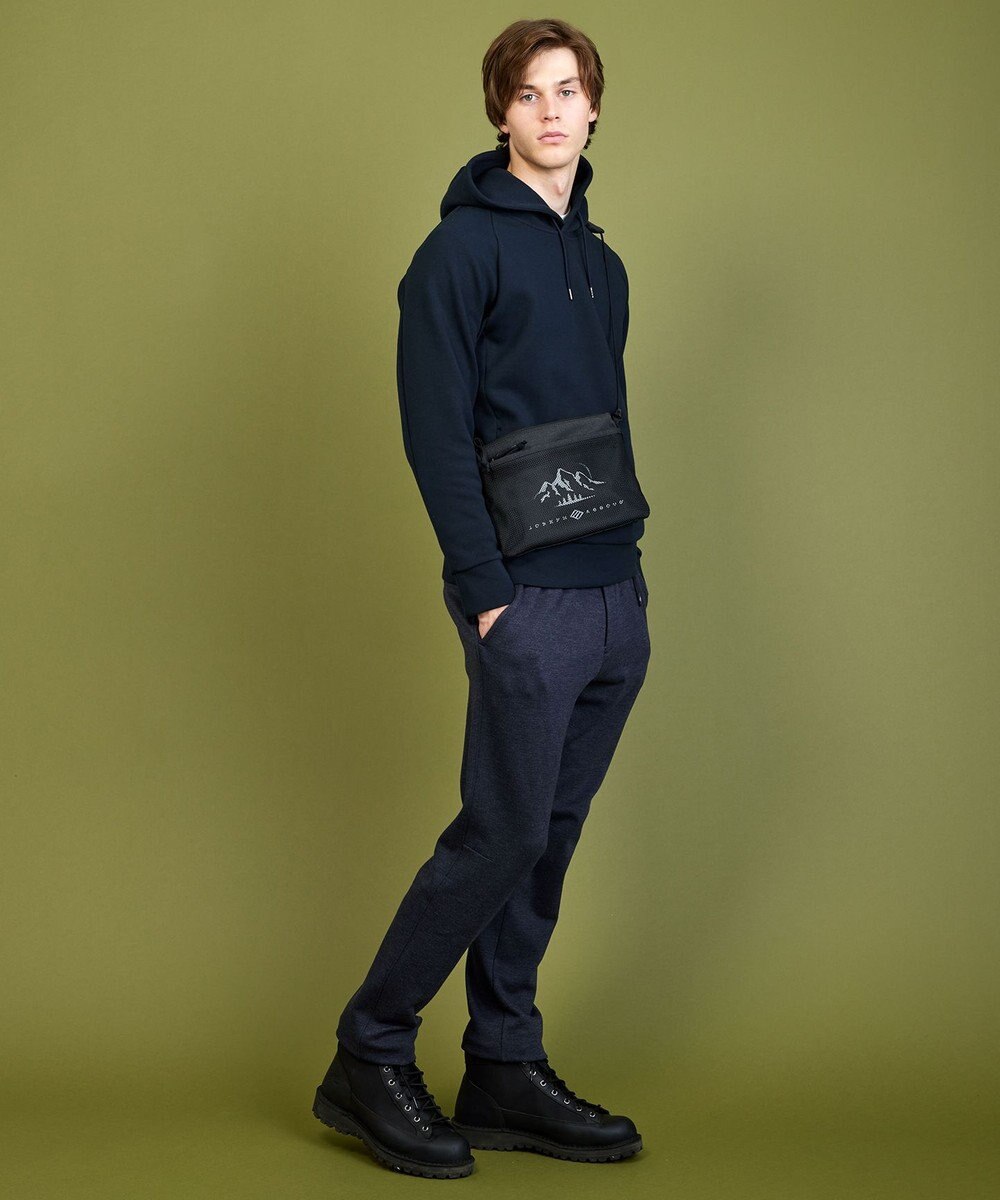 JOSEPH ABBOUD MOUNTAIN 【吸水速乾/保温性】ベアダンボール　パーカー 