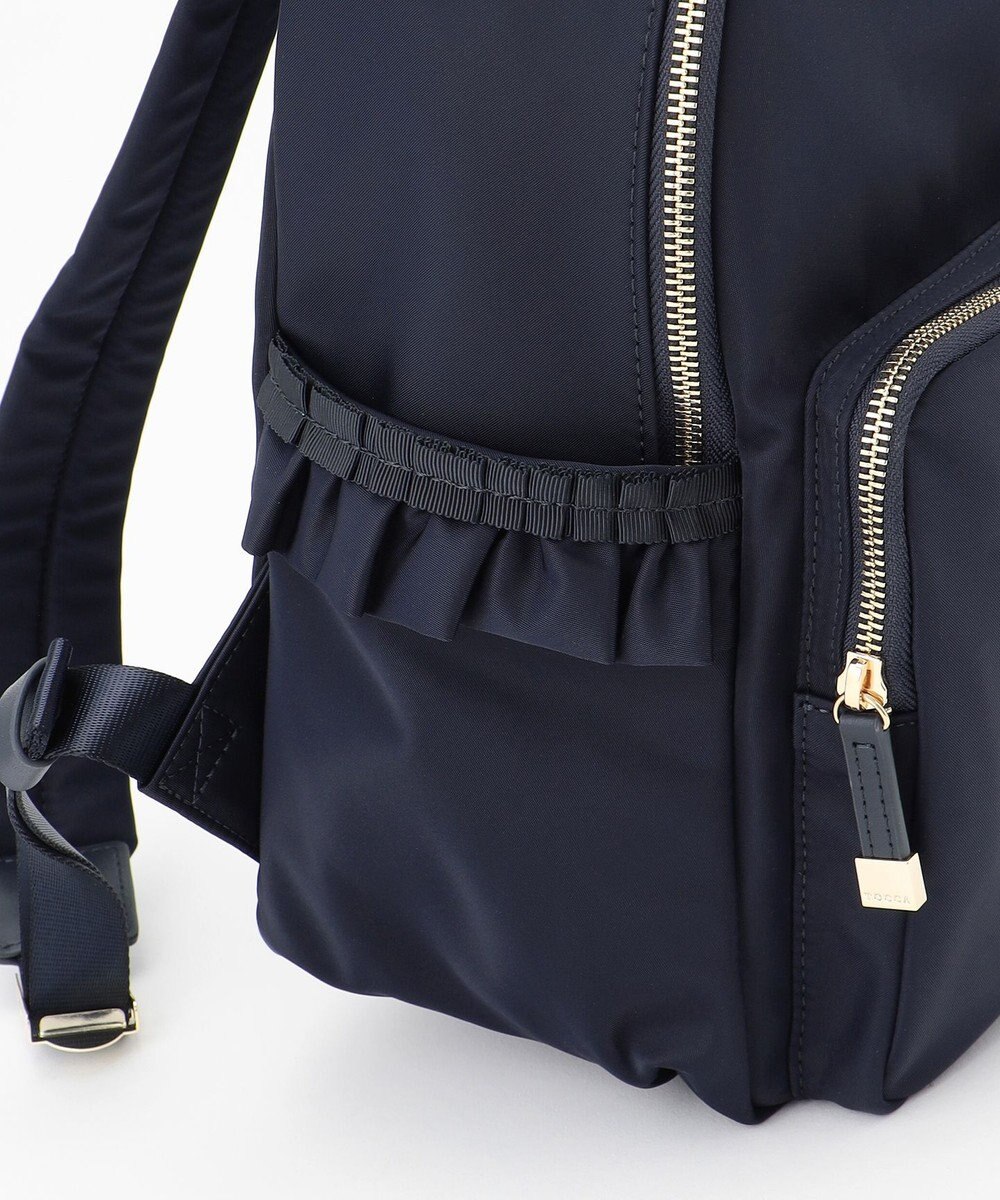 TOCCA 【A4サイズ対応・撥水】SIDE FRILL BACKPACK バックパック 