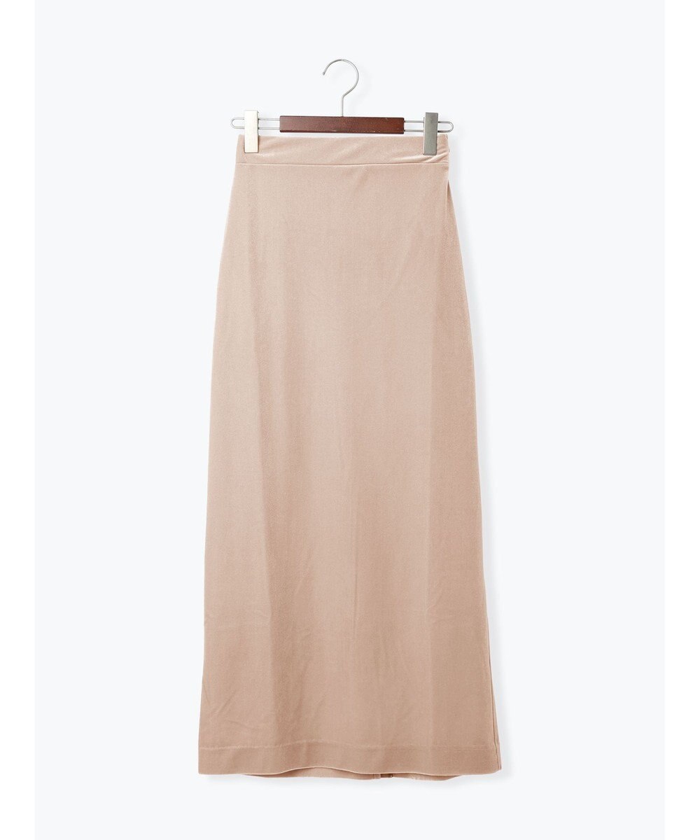 Te chichi ベロアナロースカート《2025Autumn catalog vol.2 item》 