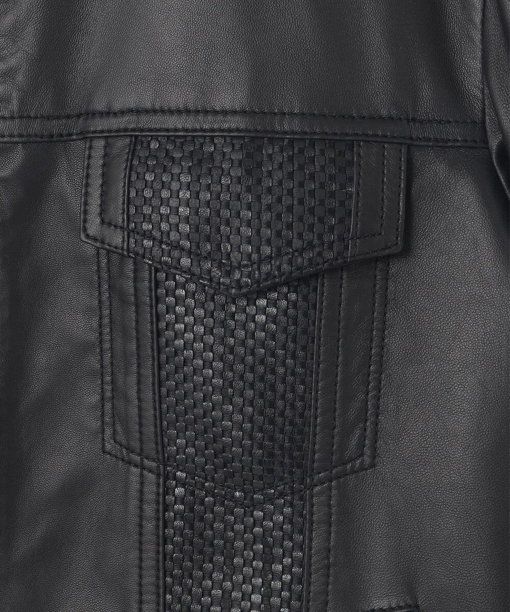 JOSEPH HOMME ライトラムナッパレザー　Ｇジャンタイプ 