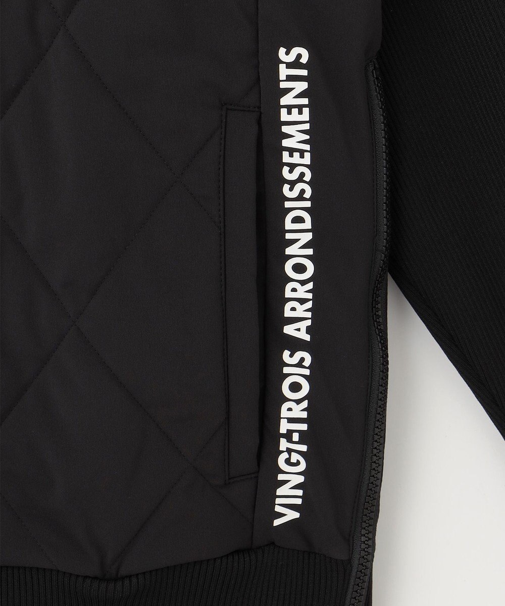 23区GOLF 【MEN】中綿キルトプルオーバー 