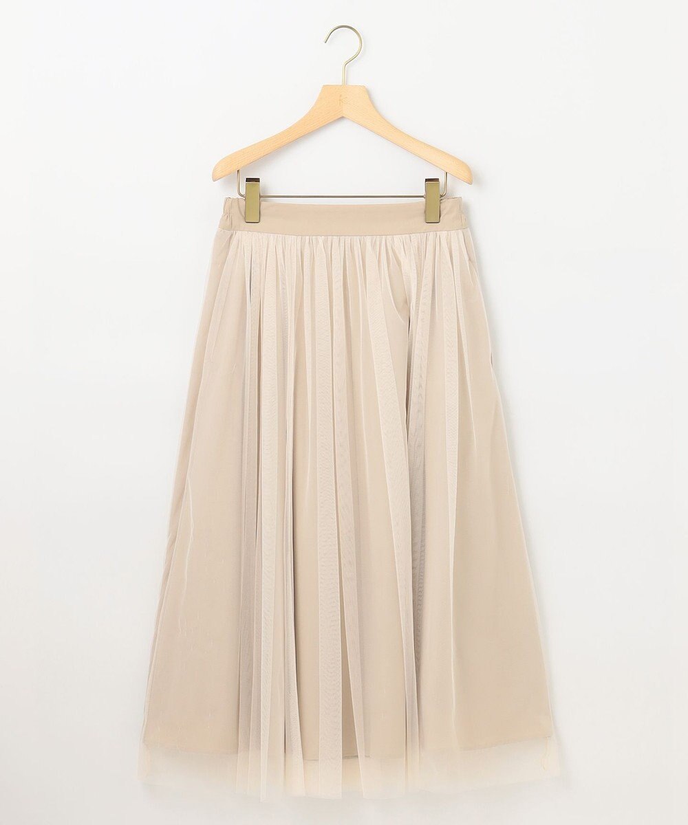 組曲 L 【WEB限定・2SET】シャイニーラメニット×チュールスカート 