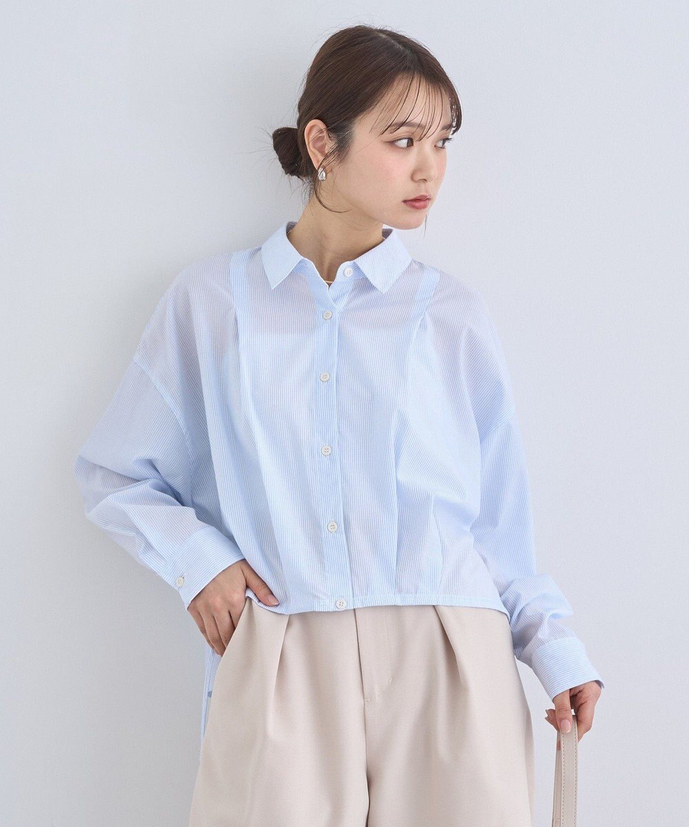 earth music&ecology ＴＲキュプラドロストシャツ 